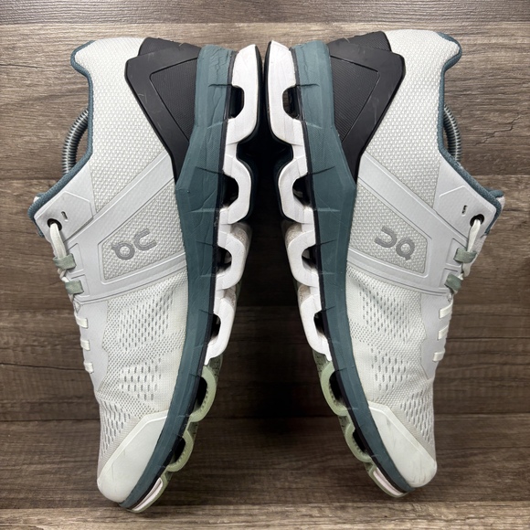 On Cloudace White Green Mens US Size 10.5 EUR 44.5 50.99207 Running Shoes - Picture 6 of 9